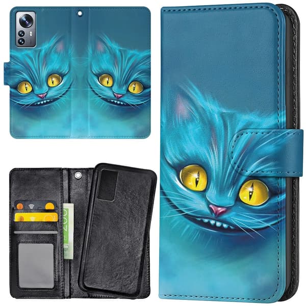 Xiaomi 12 - Plånboksfodral/Skal Cat