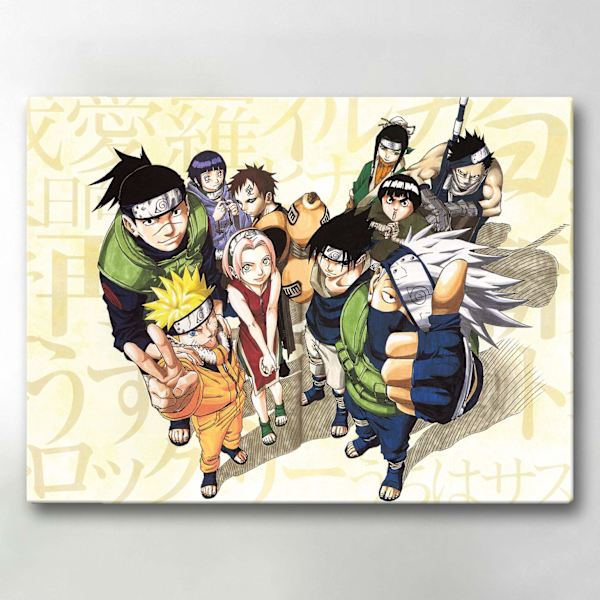 Lerretsbilde / Bilde - Anime - 40x30 cm - Lerret Multicolor