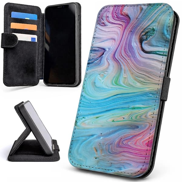 Lommebok Deksel / Mobildeksel til iPhone 17 Pro - Maling Mønster