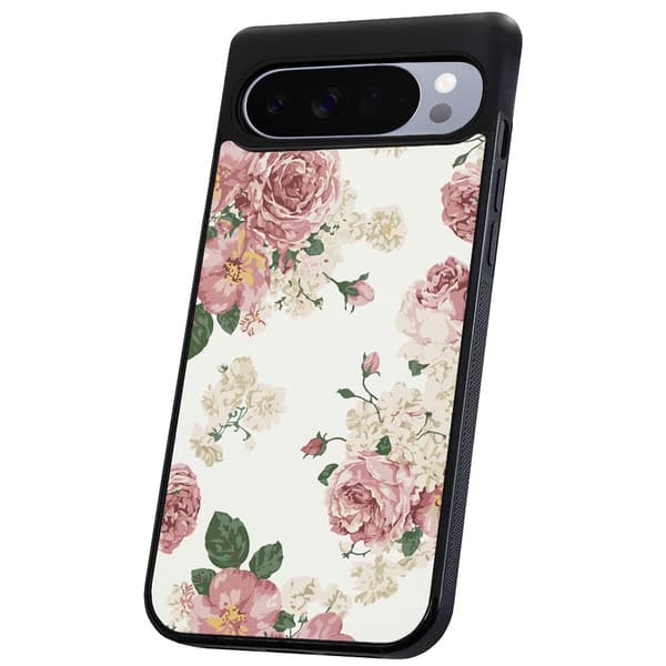 Google Pixel 10 Pro XL - Deksel/Mobildeksel Retro Blomster