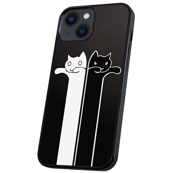 iPhone 13 - Cover/Mobilcover Langstrakte Katte Multicolor
