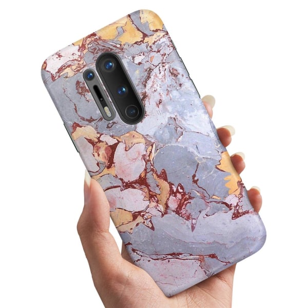 OnePlus 8 Pro - Deksel/Mobildeksel Marmor Multicolor