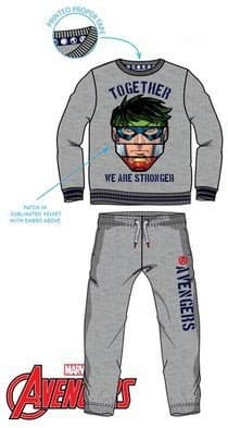 Avengers Mjukiskläder för Barn - Joggingbyxor & Tröja 4 år