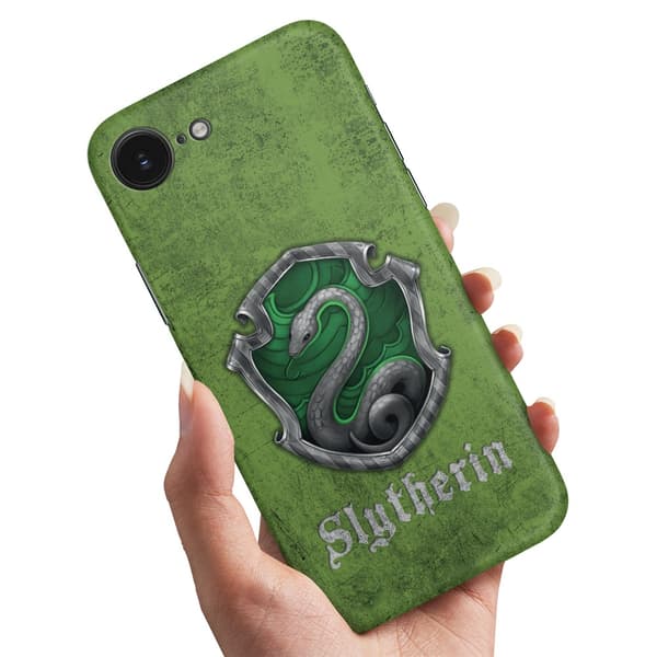 Deksel / Mobildeksel til iPhone 16e / 17e - Harry Potter Slytherin