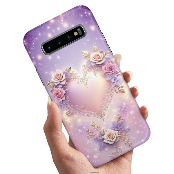 Samsung Galaxy S10 - Skal/Mobilskal Heart