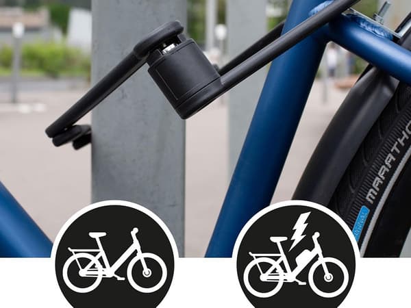 Cykellås hopfällbart nyckel