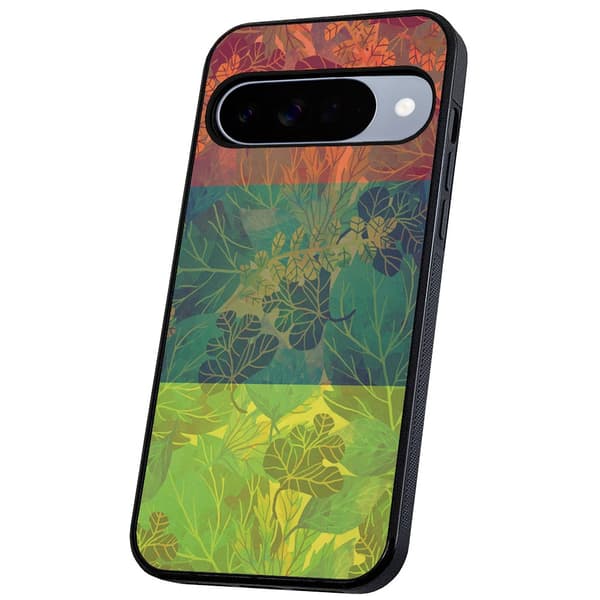 Google Pixel 10/10 Pro - Cover/Mobilcover Bladmønster