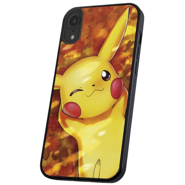 iPhone XR - Deksel/Mobildeksel Pokemon Multicolor