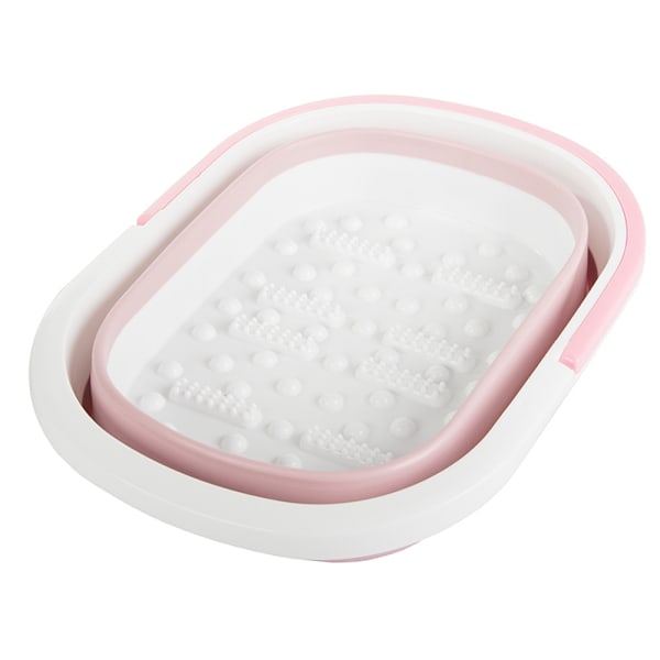 Hopfällbart Fotbad - Balja Rosa