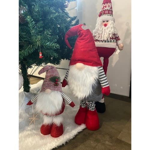 Gnome / Tomte Nisse Docka - Teleskopisk 82cm