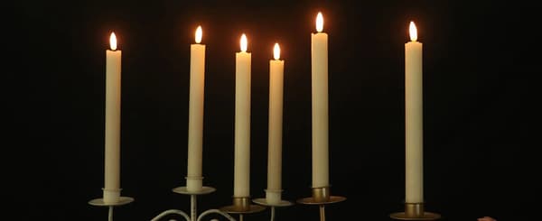 LED Lys med Fjernkontroll - 6-pak