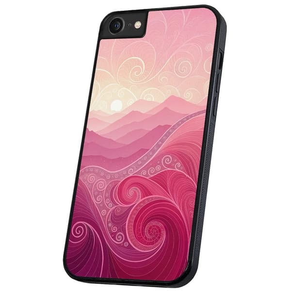 iPhone 6/7/8/SE - Deksel/Mobildeksel Pink Hills