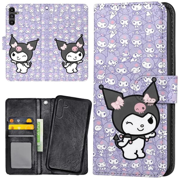 Samsung Galaxy S26 FE - Plånboksfodral/Skal Kuromi Kitty