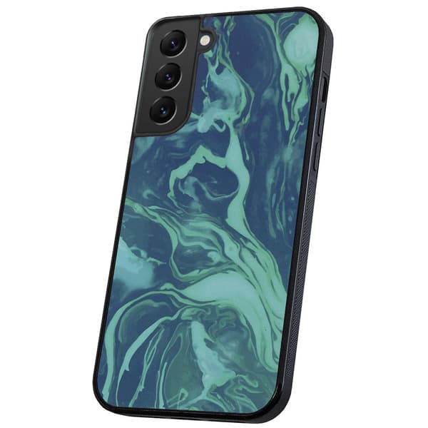 Samsung Galaxy S21 Plus - Cover/Mobilcover Marmor