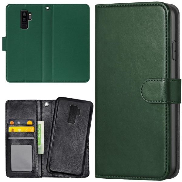 Samsung Galaxy S9 Plus - Mobilcover/Etui Cover Mørkgrøn Dark green