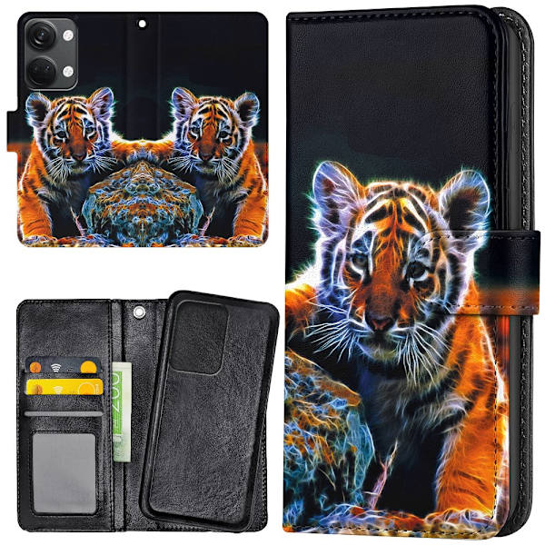 OnePlus Nord 3 5G - Plånboksfodral/Skal Tigerunge