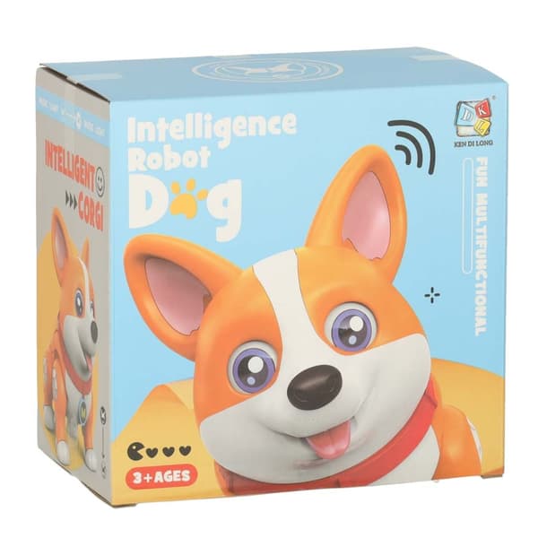 Interaktiv Corgi med lysande öron
