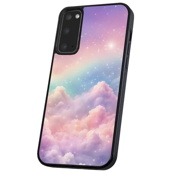 Samsung Galaxy S20 - Skal/Mobilskal Rainbow Clouds
