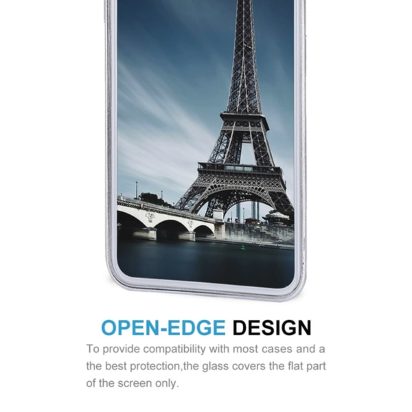 2 stk iPhone X/XS - Skjermbeskytter herdet glass Transparent