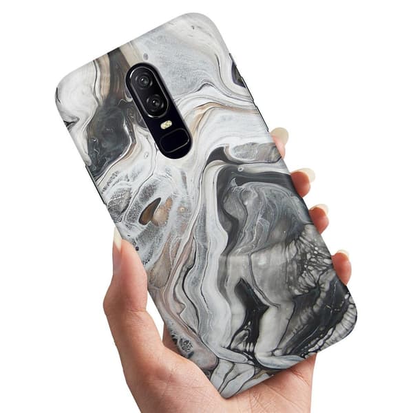 Skal / Mobilskal till OnePlus 7 Pro - Marmor multifärg