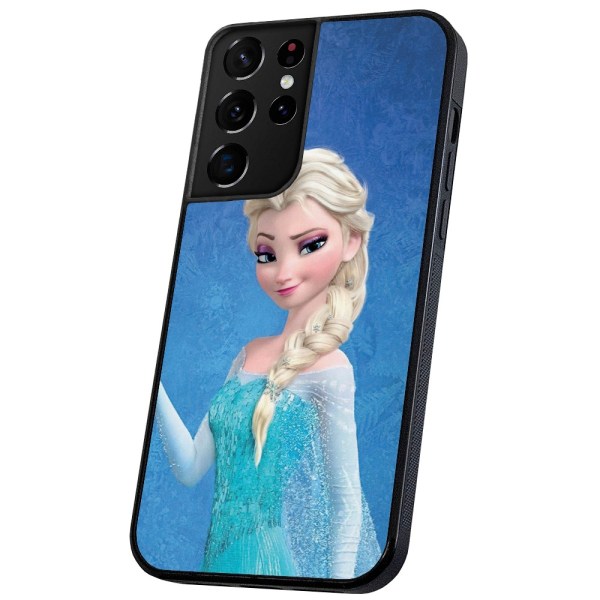 Samsung Galaxy S21 Ultra - Cover/Mobilcover Frozen Elsa