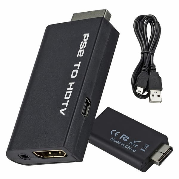HDMI-adapter kompatibel med PS2 for HDTV
