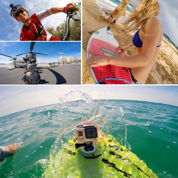 2-Pack - GoPro Fäste / Snabbfäste Svart