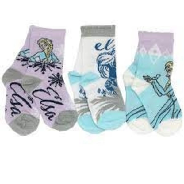 Frozen Barnstrumpor / Strumpor för Barn - 3-Pack 23/26