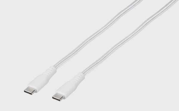 Vivanco Longlife USB-C/USB-C 2.0 kabel 0.5m Vit