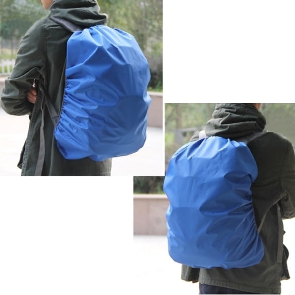Regnbetræk til rygsæk / kuffert betræk til taske - Medium Black L (55-65L) cfcd | Black | L (55-65L) | Fyndiq