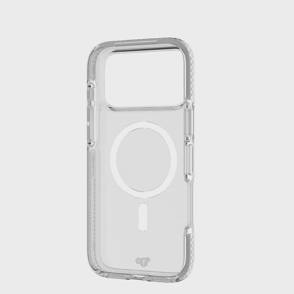 Tech21 Evo Crystal MagSafe iPhone 18 Pro Max/17 Pro Max Klar/Silver