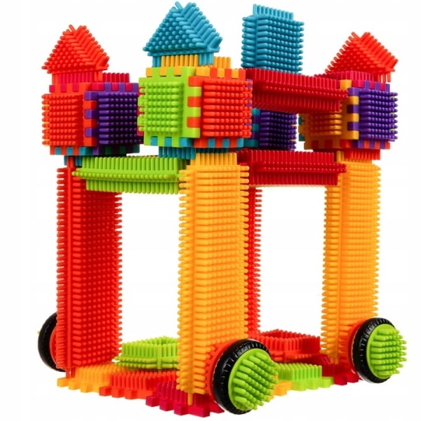 Nopper Byggesæt Legetøj - 192-dele Multicolor
