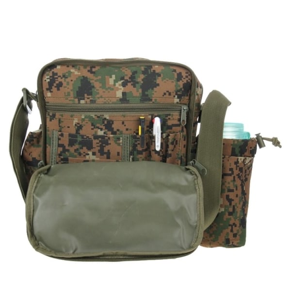 Väska / Ryggsäck i Nylon - Kamouflage Grön