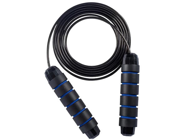 Hopprep med Kullager - Speed Rope Blå