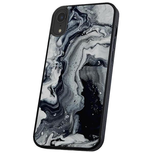 iPhone XR - Deksel/Mobildeksel Malt Kunst Multicolor