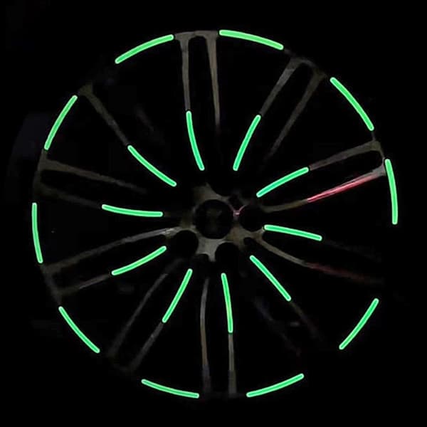 20-Pack - Självlysande Dekaler för Bil - Glow in the Dark multifärg
