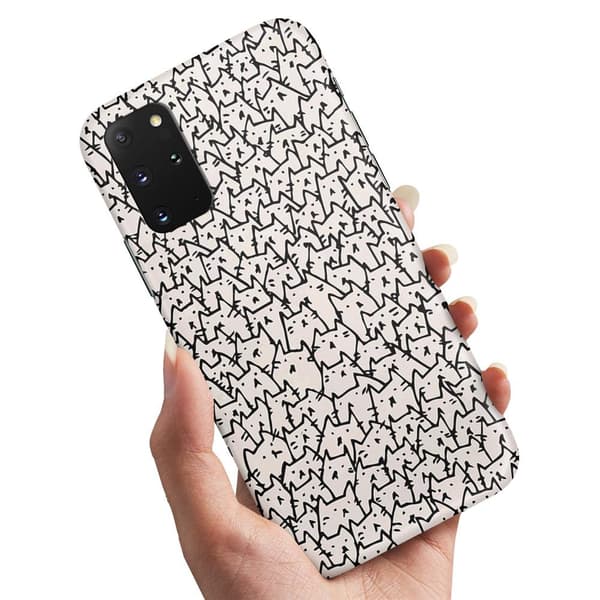Deksel / Mobildeksel til Samsung Galaxy A41 - Kattgruppe