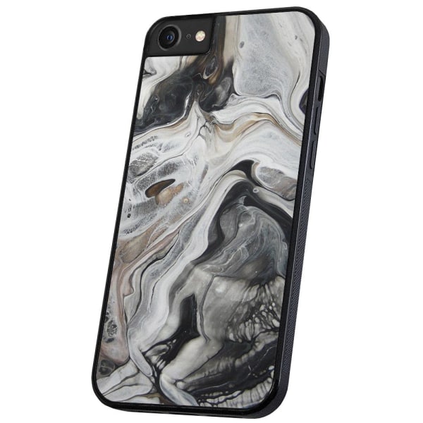iPhone 6/7/8/SE - Cover/Mobilcover Marmor Multicolor