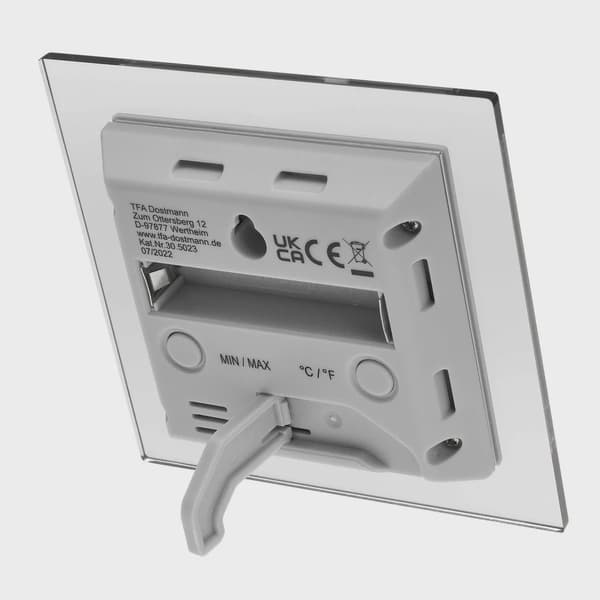 TFA Digital Inomhustermometer och Hygrometer Silver