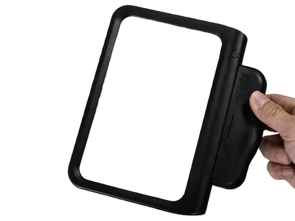 Handhållet förstoringsglas LED 2.5x USB 3 lägen