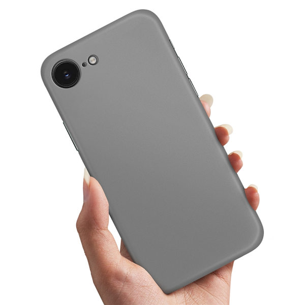 Deksel / Mobildeksel til iPhone 16e / 17e - Grå