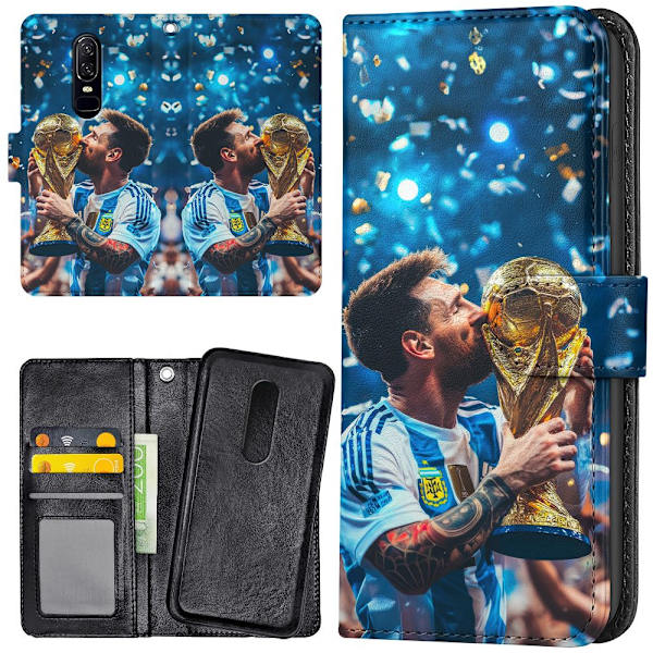 OnePlus 7 - Lommebok Deksel Messi