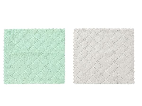 Mikrofiberdukar kök glas 10 st