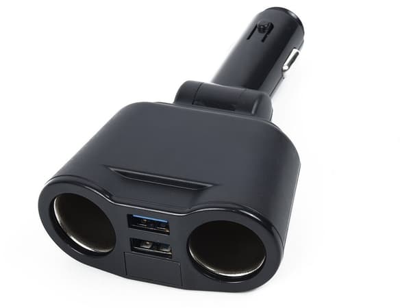 Autosovitin / USB-sovitin autoon - 12-24V