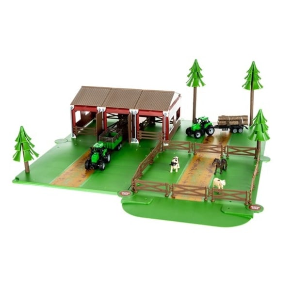 Bondgård Leksak Set - Lantbruksmaskiner