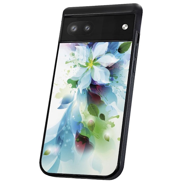 Google Pixel 6 - Deksel/Mobildeksel Blomst