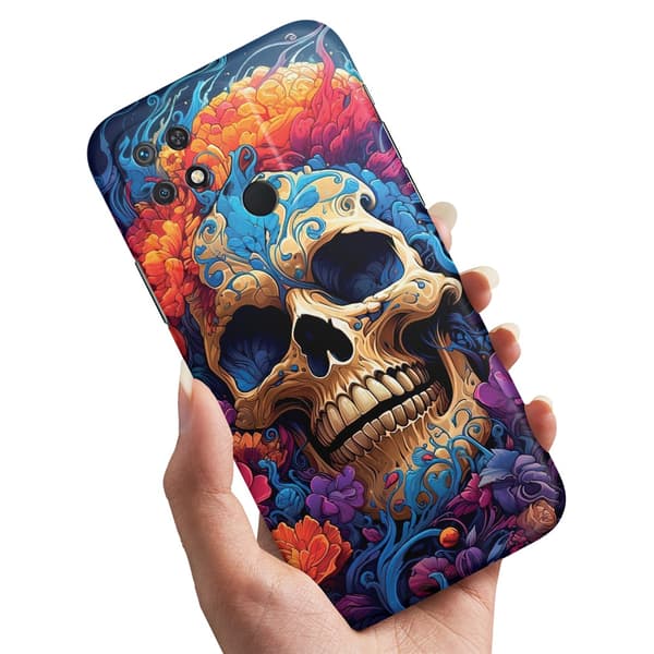 Deksel / Mobildeksel til Xiaomi Redmi 10C - Skull