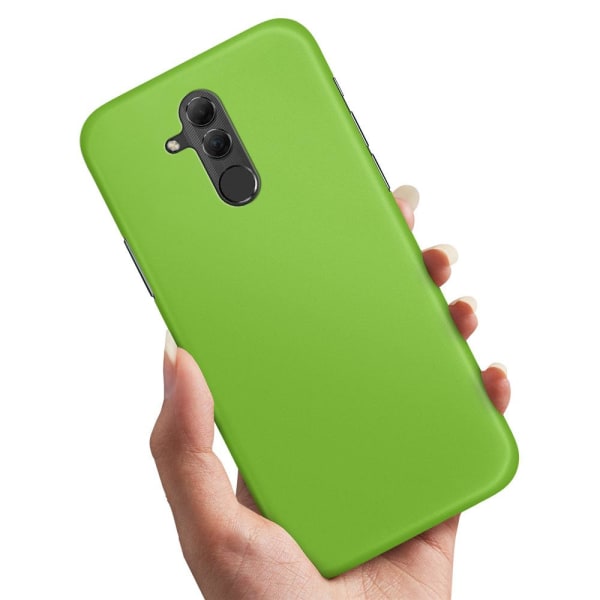 Huawei Mate 20 Lite - Cover/Mobilcover Limegrøn Lime green