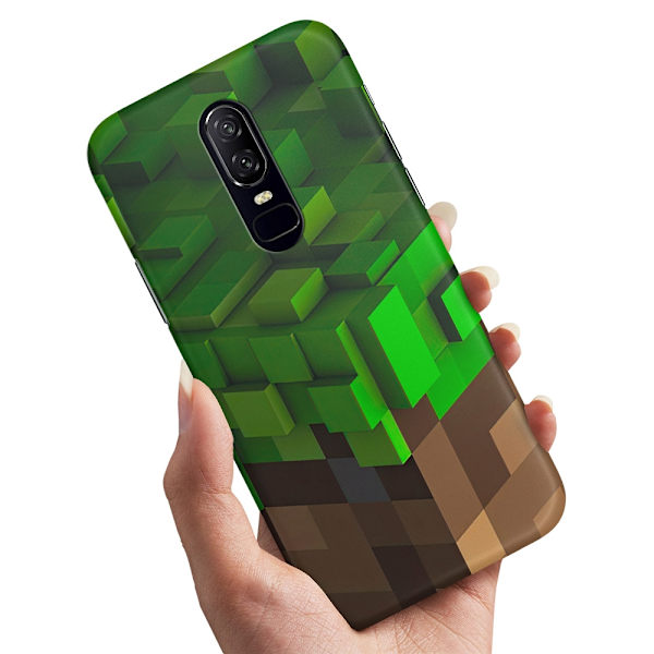 Deksel / Mobildeksel til OnePlus 8 - Minecraft