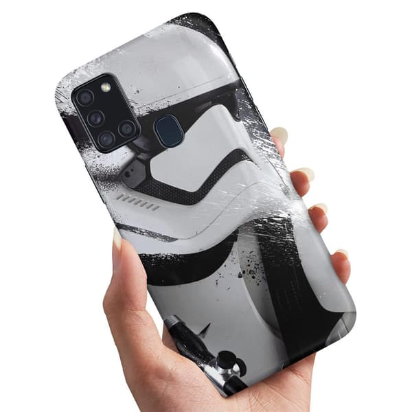 Deksel / Mobildeksel til Samsung Galaxy A21s - Stormtrooper Star Wars